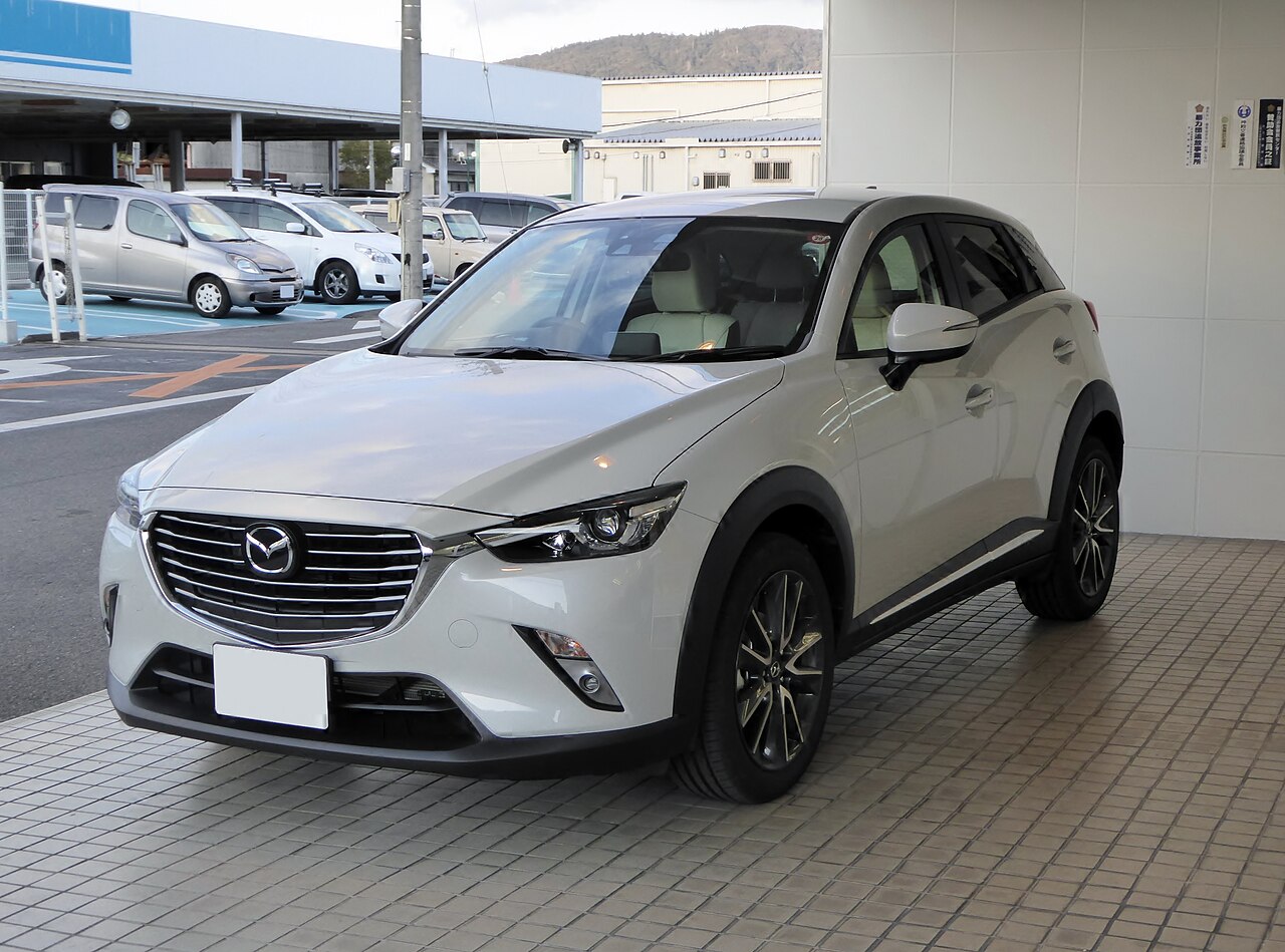 Mazda CX-3 — front three-quarter exterior view