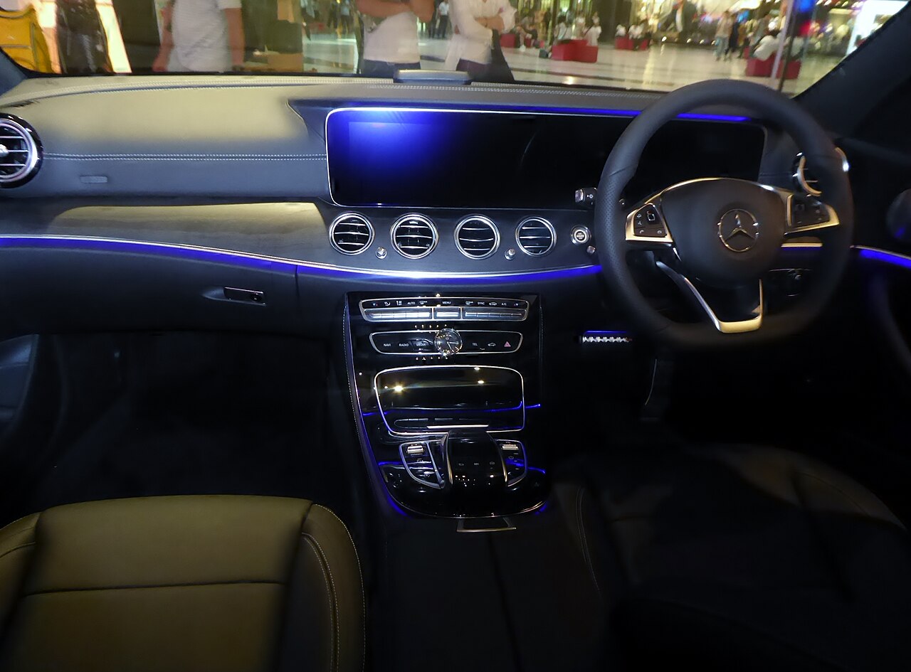 Mercedes-Benz E-Class — interior, dashboard and cabin