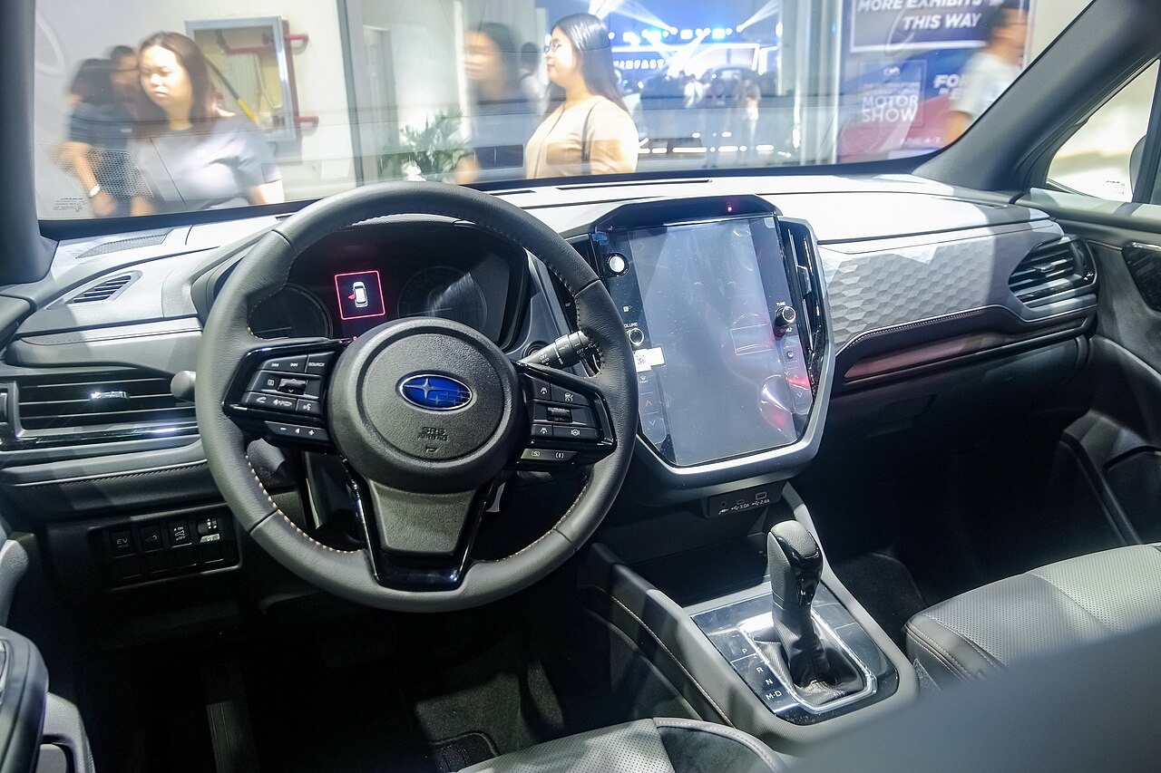2020 Subaru Forester X-Break — interior, dashboard and cabin