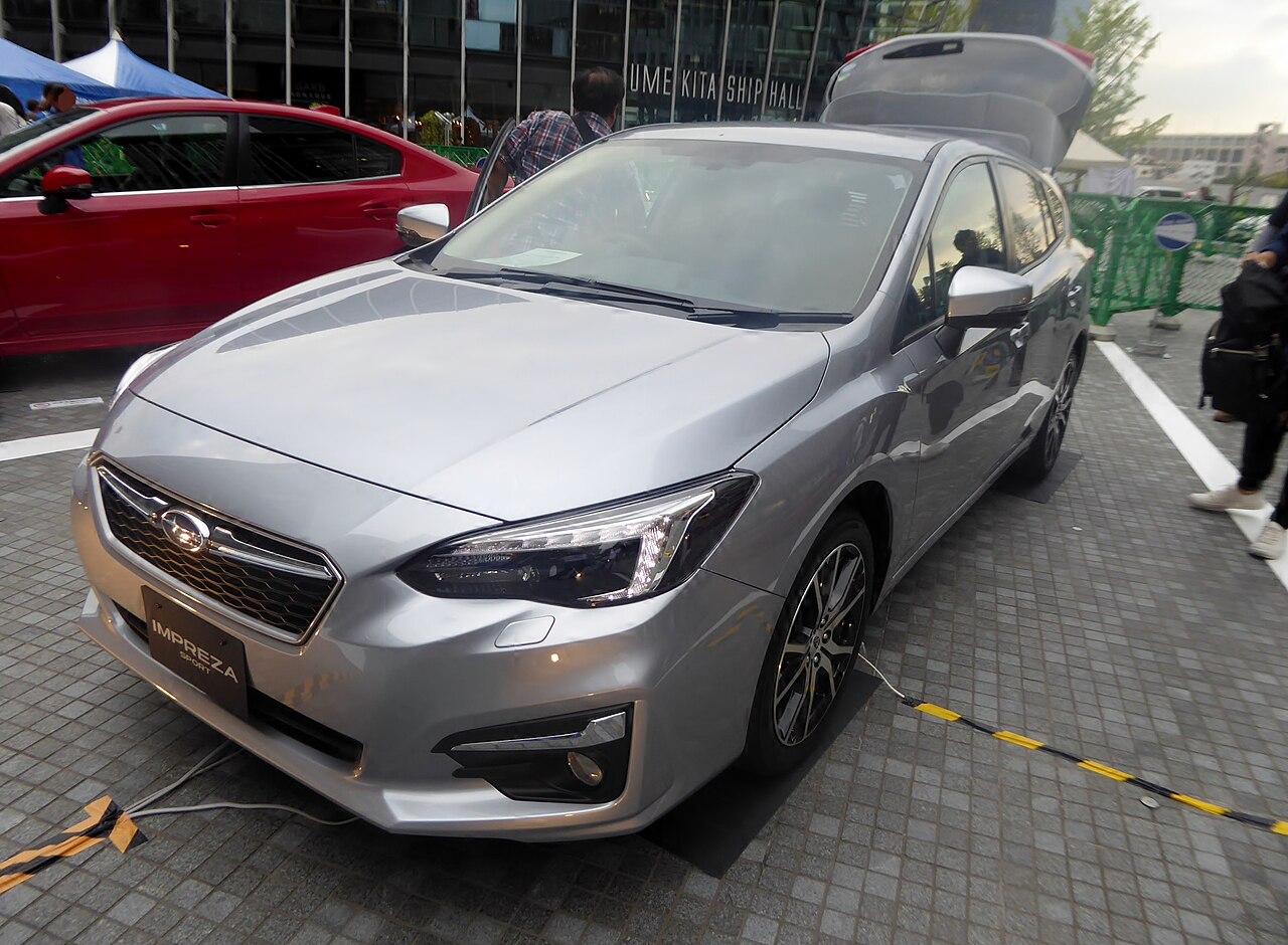 Subaru Impreza — front three-quarter exterior view