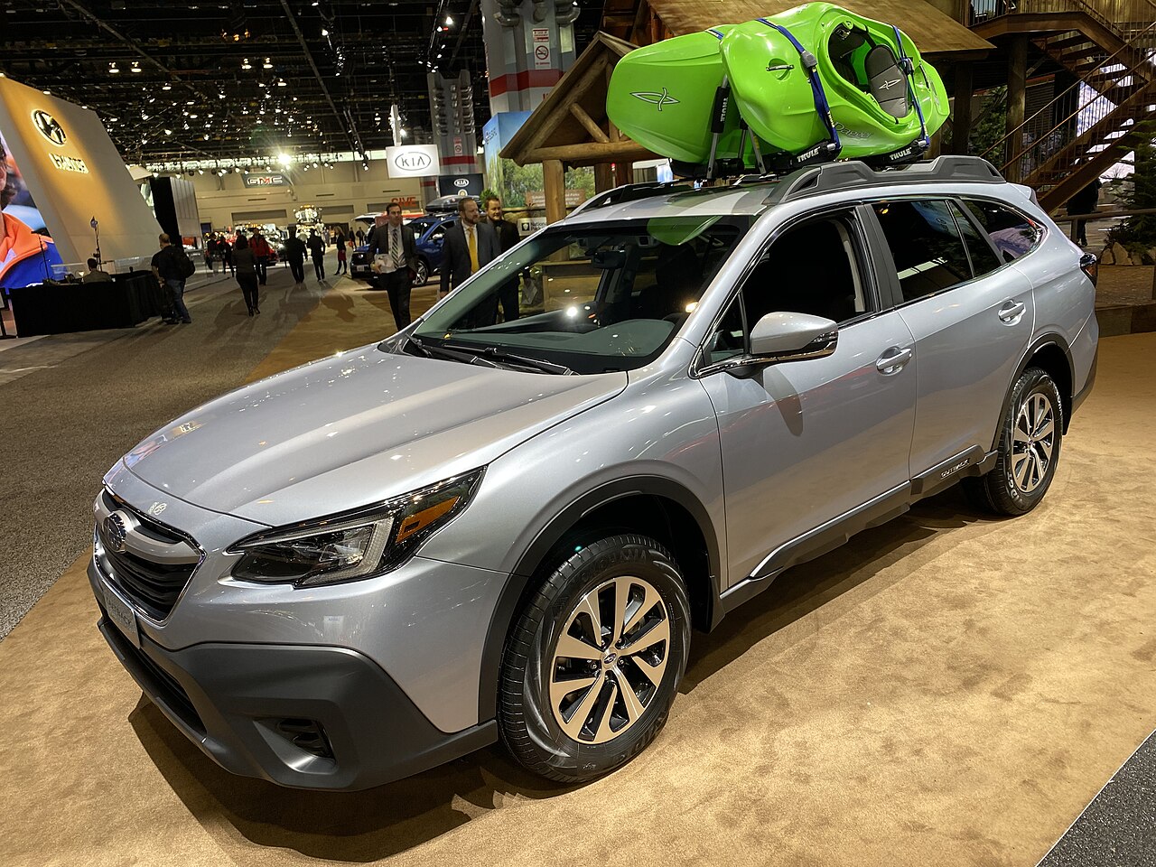 2020 Subaru Outback — rear three-quarter view