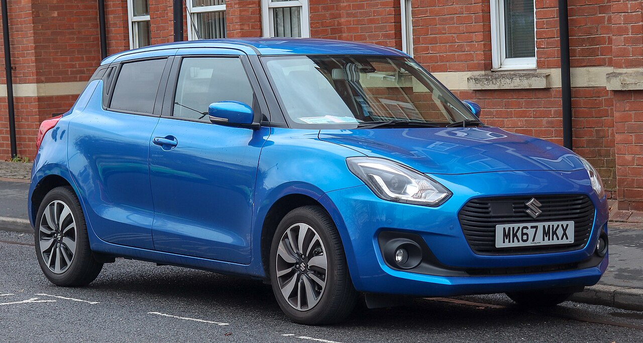 Suzuki Swift — front three-quarter exterior view
