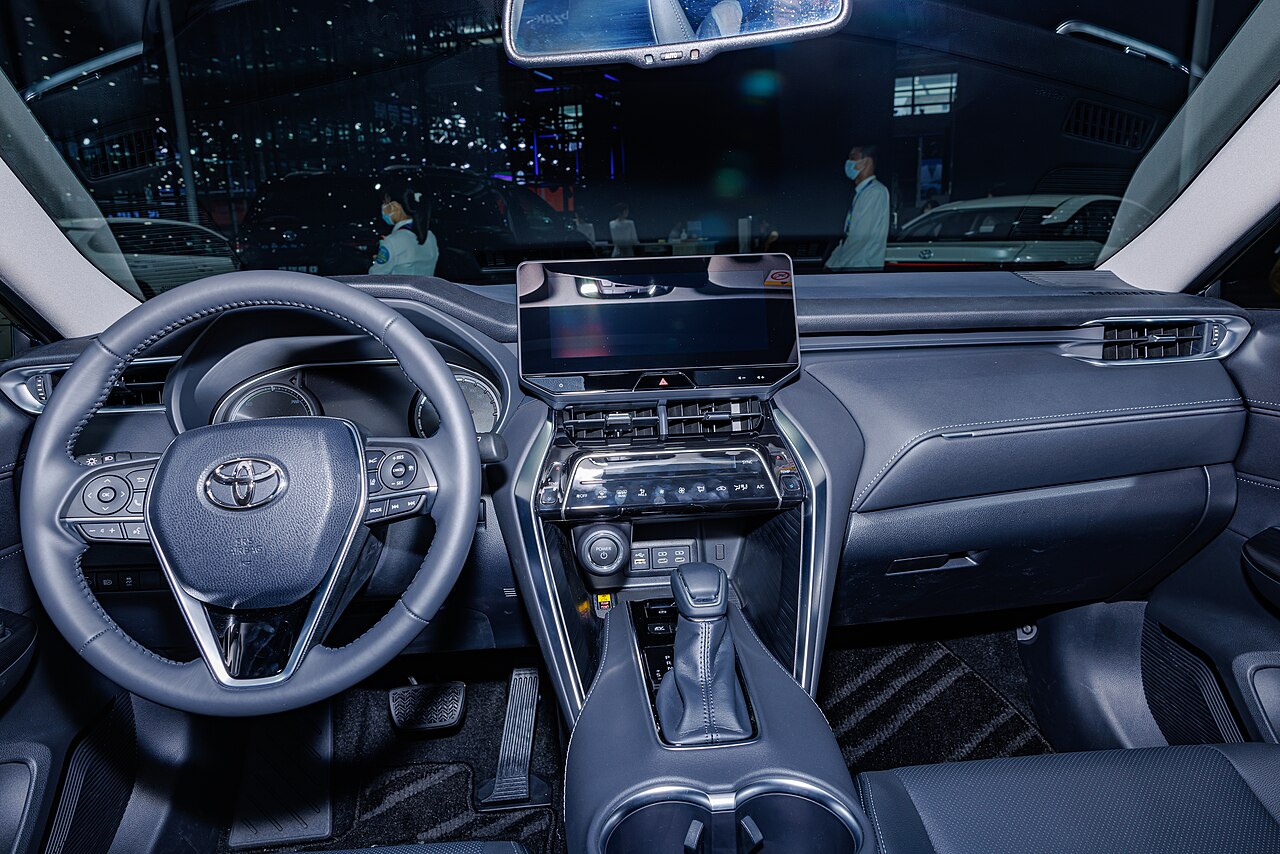 2020 Toyota Harrier — interior, dashboard and cabin