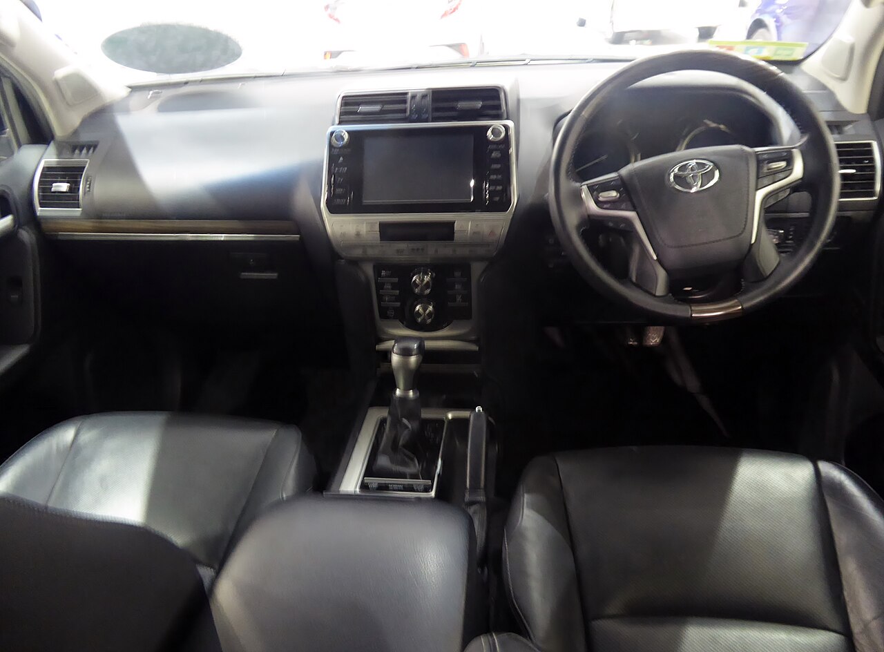 2022 Toyota Land Cruiser Prado TXL — interior, dashboard and cabin